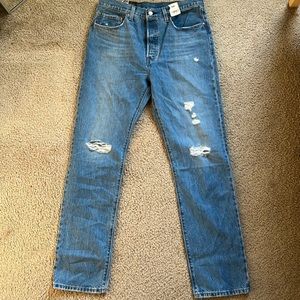 Distressed Levi’s 501 Originals